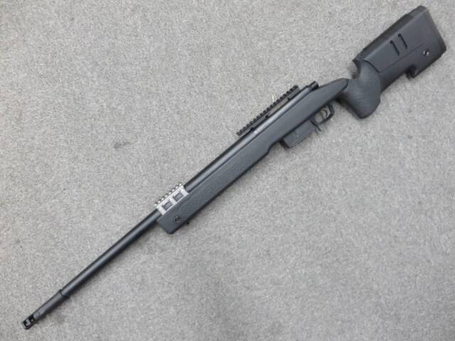 【東京マルイ】M40A5 ブラック ストック アメリカ海兵隊採用スナイパー エアーコッキング ボルトアクション　