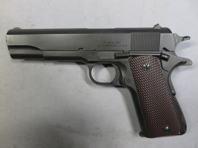 【CAW】Singer M1911A1・シンガー HW モデルガン