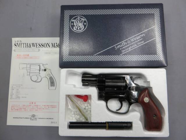 【タナカ】S&W M36 LadySmith 2in スチールフィニッシュ