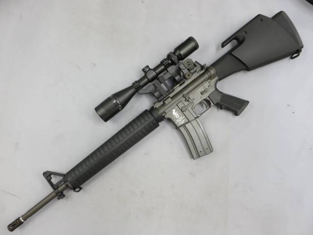 【ウエスタンアームズ】ゴルゴ13　M16スナイパーライフル　ガンケース付フルセット