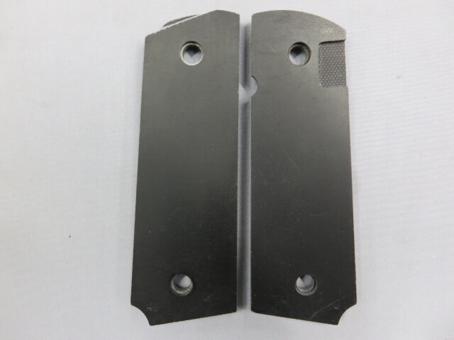 【パックマイヤー】G10タクティカル 1911グリップ 灰黒チェッカー ♯61001