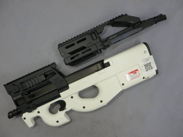 P90カスタム　店舗での弾速アップカスタム済　FN5-7 KRYTAC P90】当店購入で保証書ありの場合は基本工賃4000円OFF