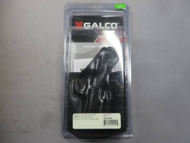 【GALCO】Kimber・1911 系 3in以下 アンクルグローブ ホルスター　AG424RB