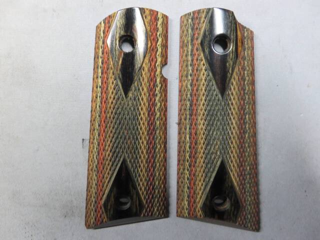 【キムアーレンズ】ROYAL JACARANOR Dymondwood オフィサーズ グリップ