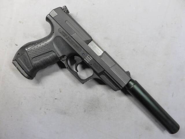 マルゼン】ワルサーP99 / サイレンサー・IMI DEFENSEホルスター