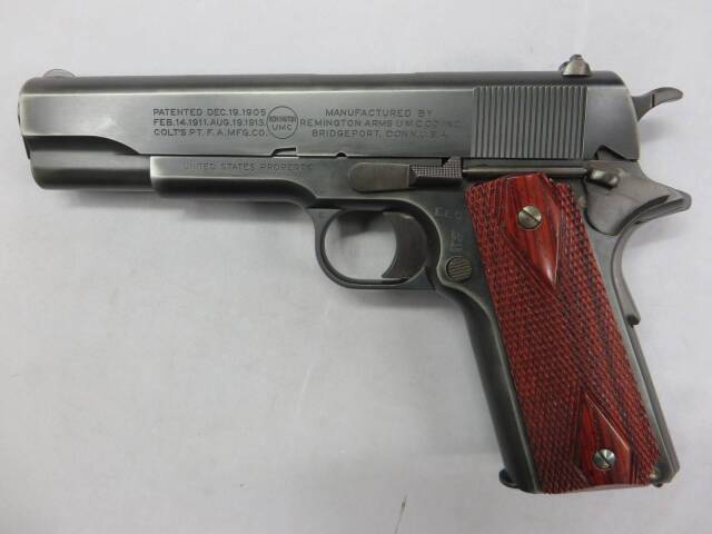【ウエスタンアームズ】レミントンUMC M1911 リアルスチールフィニッシュ