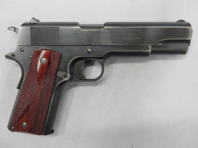 【ウエスタンアームズ】レミントンUMC M1911 リアルスチールフィニッシュ