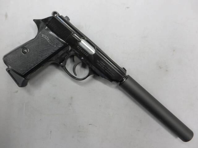 【マルゼン】ワルサー ニューPPK/S ブラックメタル ムービープロップシリーズ