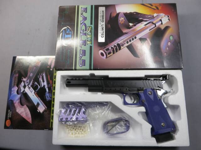 STI イーグル5.5 ハイブリット シルバーリミテッド＋スコープマウントベース STI イーグル5.5 ハイブリット シルバーリミテッド＋スコープマウント