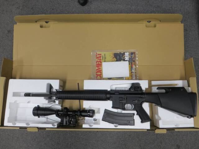 【ウエスタンアームズ】M16A4 フルメタルカスタム スナイパーライフル