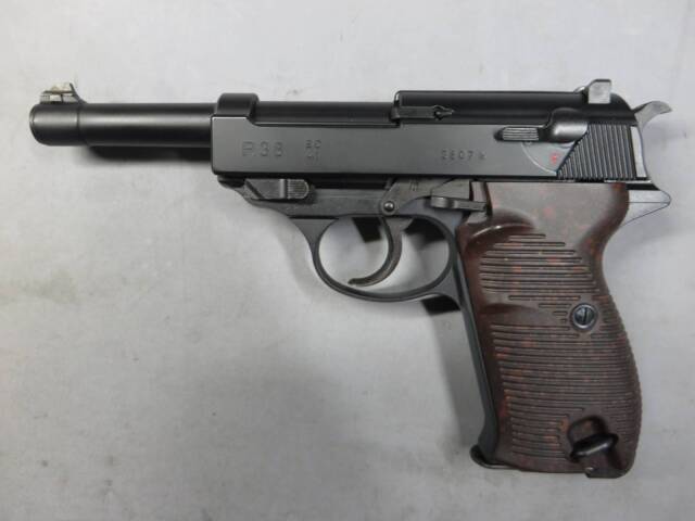 【マルゼン】ワルサーP38 ブラック