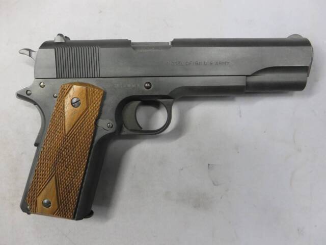 ウエスタンアームズ】コルトM1911 カーボンブラック HW