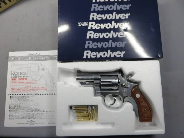 【タナカ】S&W M66 コンバットマグナム 2.5in Ver.3・グリップアダプター  モデルガン