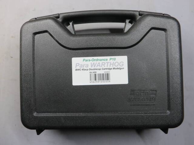 【BWC】Pra-Ordnance P10 Para WARTHOG シルバー モデルガン + グリップパネル