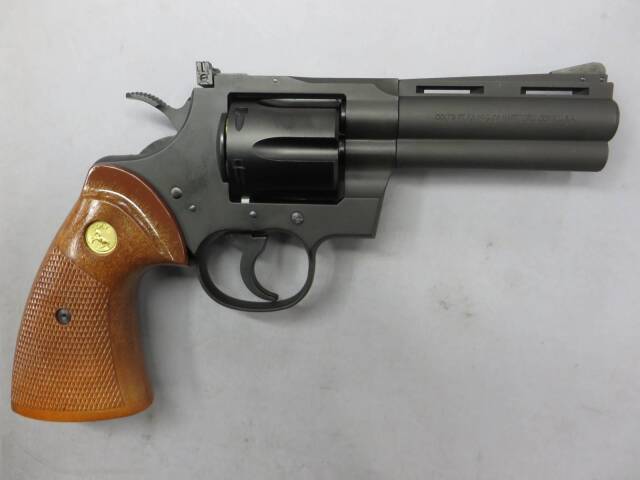【タナカ】コルトパイソン.357mag 4in HW R-Model