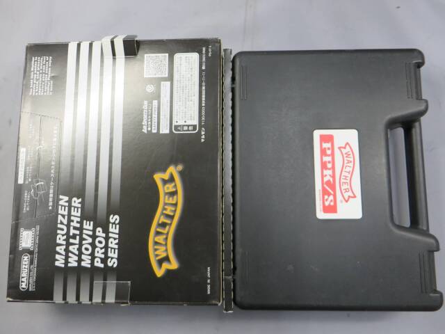 【マルゼン】ワルサー PPK/S ステンレスシルバー ムービープロップシリーズ