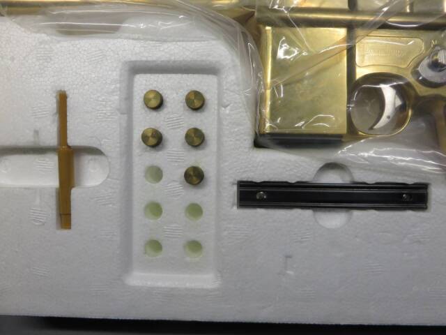 【マルシン】モーゼルM712 木製グリップ  SMG・金属モデルガン