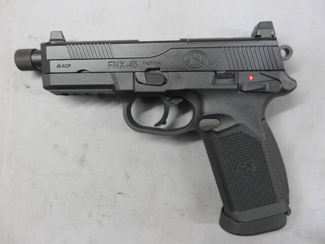 【CyberGun】FNX-45 タクティカル ブラック メタルスライド