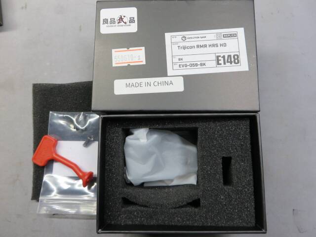 【EvolutionGear】Trijicon RMR HRS HD ドットサイト（レプリカ）