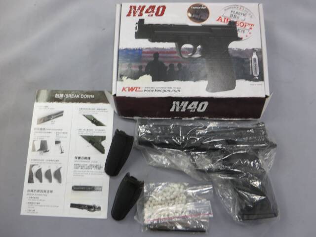 【KWC】S&W M&P40L PCポーテッド CO2 リアル刻印