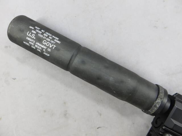 KSC MK23 サイレンサー付き KSC] MK23 SOCOMピストル ABS サイレンサー付き (中古)｜エアガン.jp
