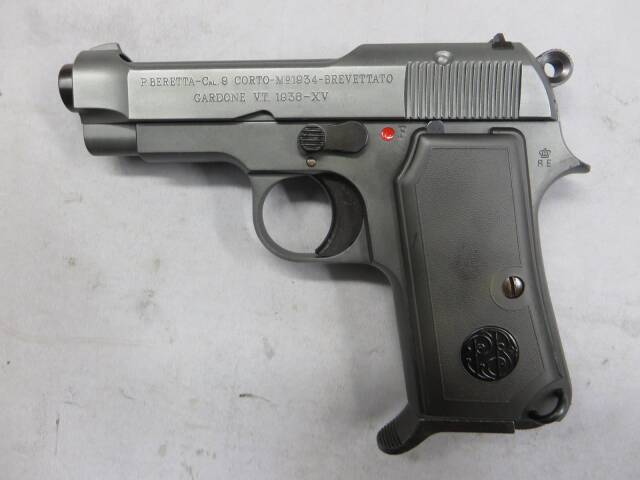 【ウエスタンアームズ】ベレッタM1934 カーボンブラックHW