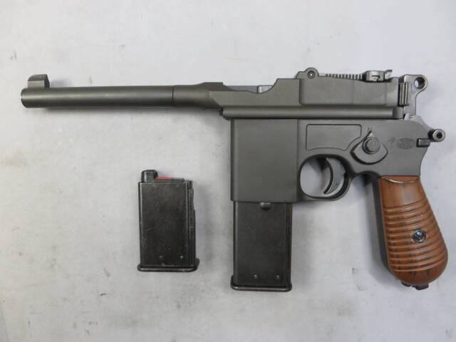 マルシン】モーゼルM712 HW 6mmBB ガス・ブローバック・ショート