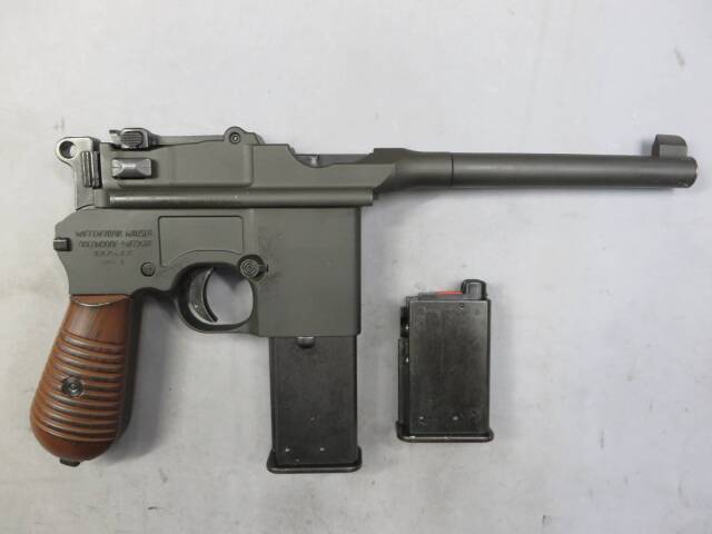 【マルシン】モーゼルM712 HW 6ｍｍBB　ガス・ブローバック・ショート/ロング マガジン付