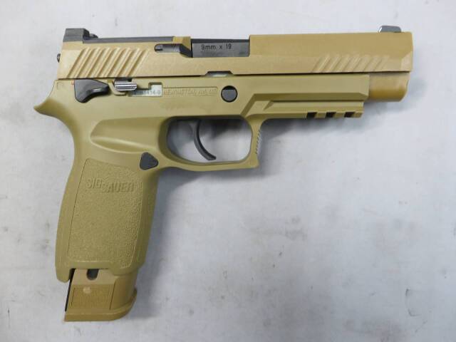 【SIG AIR・Laylax】SIG SAUER ProForce M17 コヨーテタン CO2 アメリカ陸軍最新型制式採用拳銃