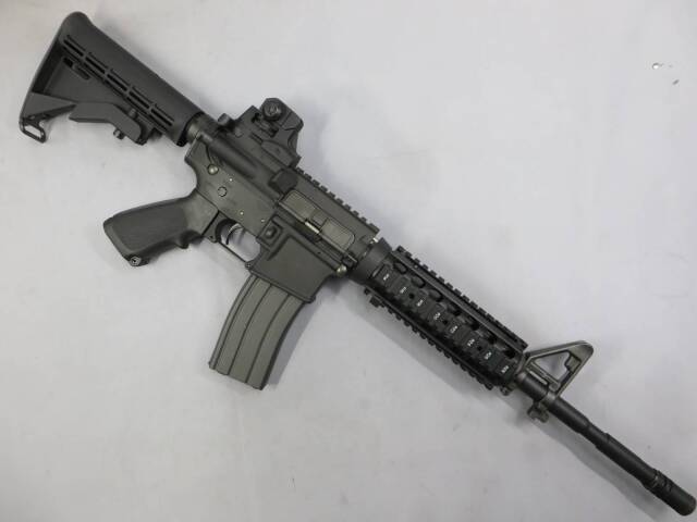 DMPS A2タイプ リアサイト□M4 AR15 たたき込む M16A4