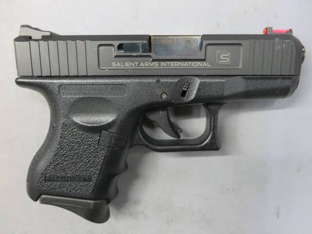 【東京マルイ】グロック26 デトネーターSAIスライド・GunzModify スライドストップ カスタム G26 Glock26