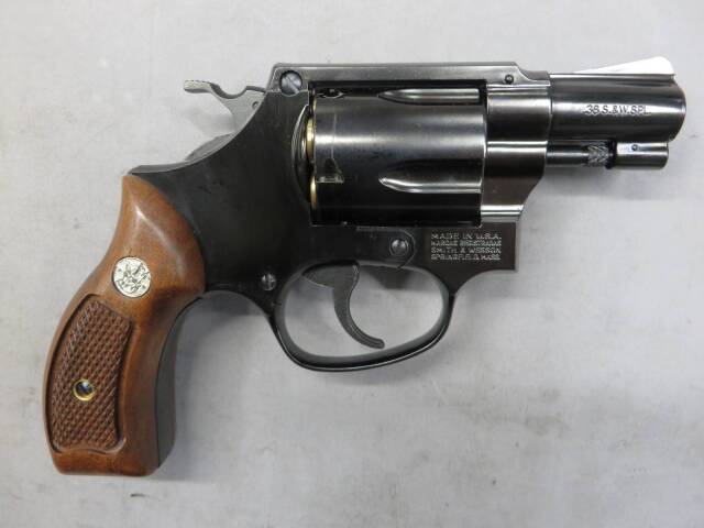 マルシン】S&W M36 2in Wディープブラック 木製サービスグリップ