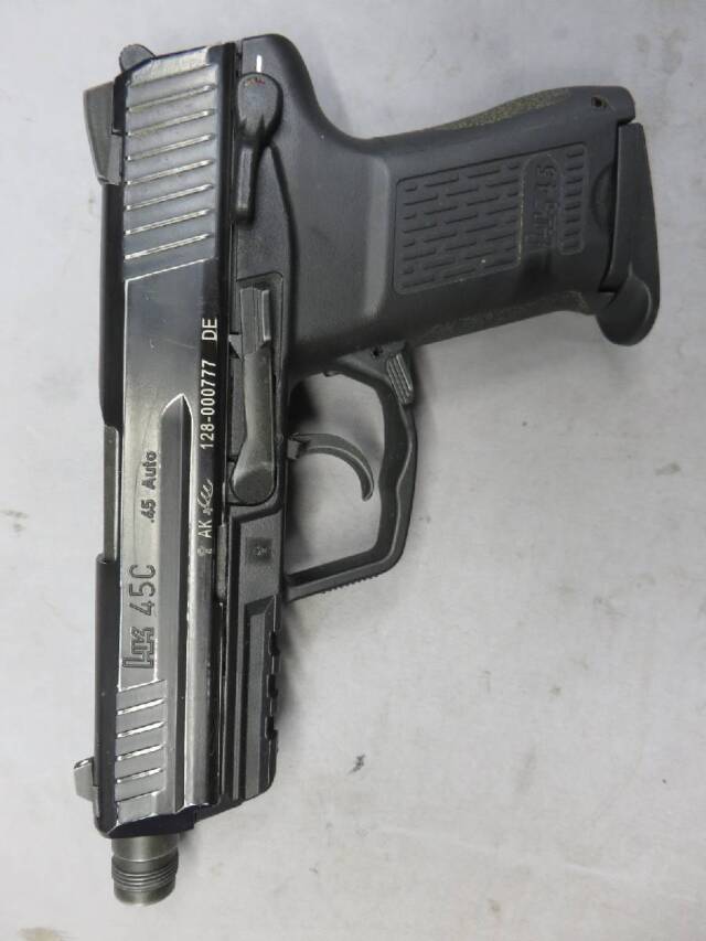 【UMAREX】HK45 コンパクト タクティカル  メタルスライド・ダメージ加工