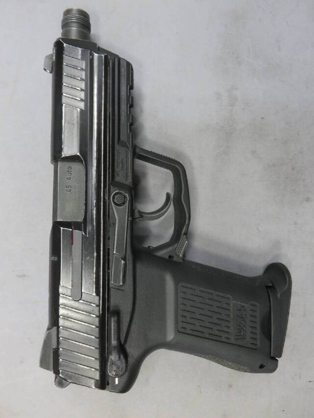 【UMAREX】HK45 コンパクト タクティカル  メタルスライド・ダメージ加工