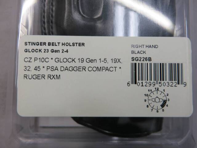 【GALCO】G19・23 STINGER ベルトホルスター