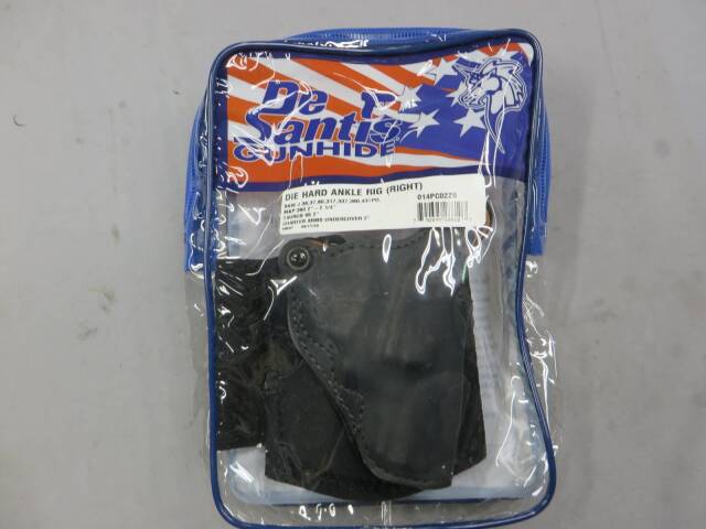 【De Santis】S&W Jフレーム DIE HARD ANKLE RIG（RIGHT）ホルスター