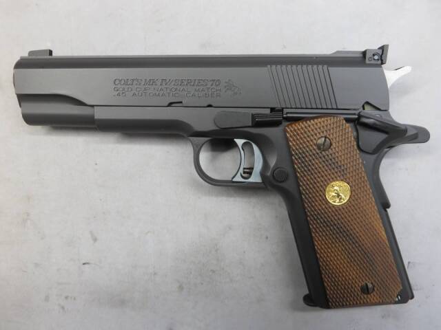 【ウエスタンアームズ】コルト ゴールドカップ ナショナルマッチ ブラック