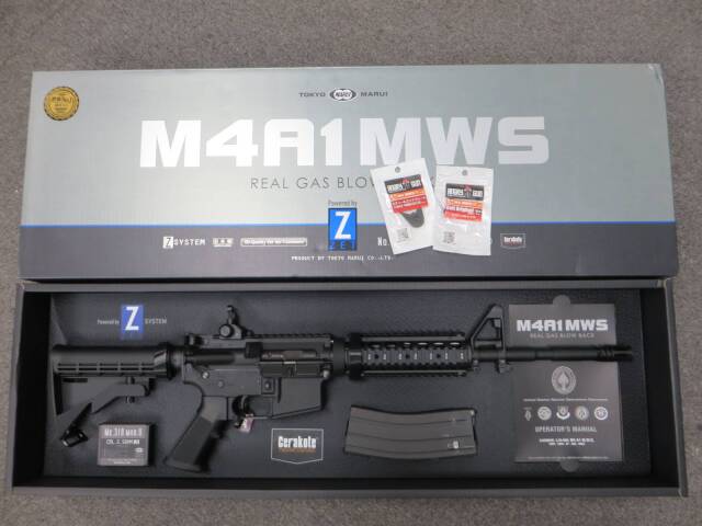 【東京マルイ】M4A1 MWS・AngryGun パーツ  ガス・ブローバック