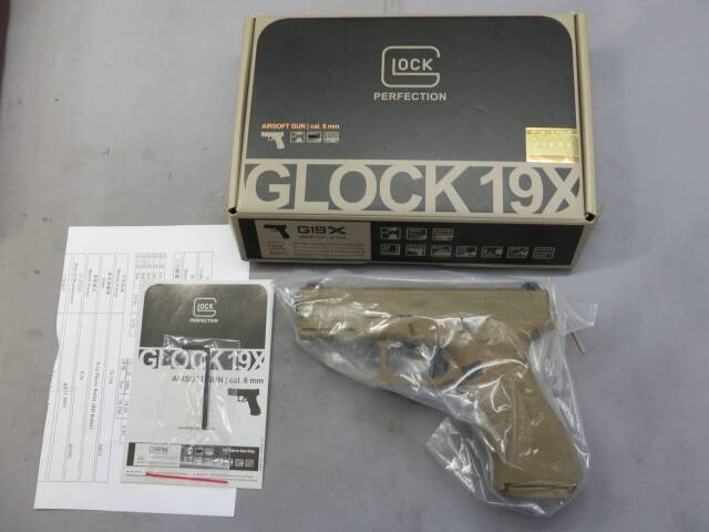 【UMAREX】グロック19X ・メタルスライド G19X Glock19X