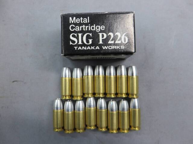 【タナカ】P226 メタルカートリッジ 15発