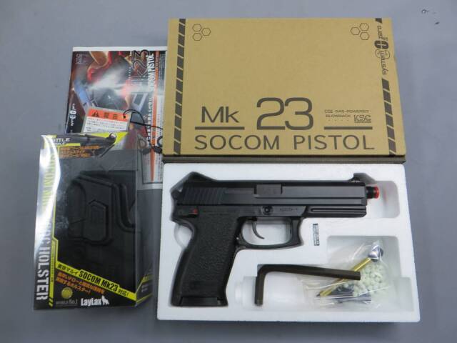 【KSC】MK23 SOCOMピストル CO2・Laylax ホルスター