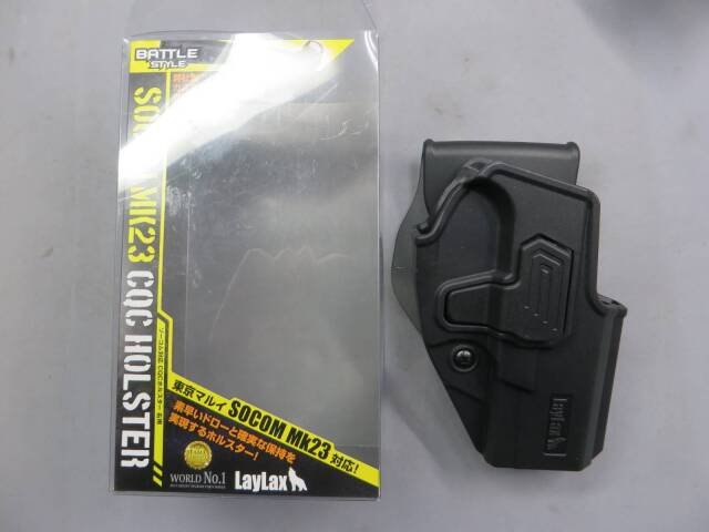 KSC】MK23 SOCOMピストル CO2・Laylax ホルスター