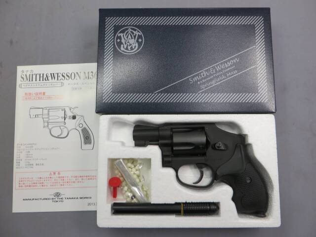 【タナカ】S&W M442 センチニアル エアーウエイト J-Police 2in HW
