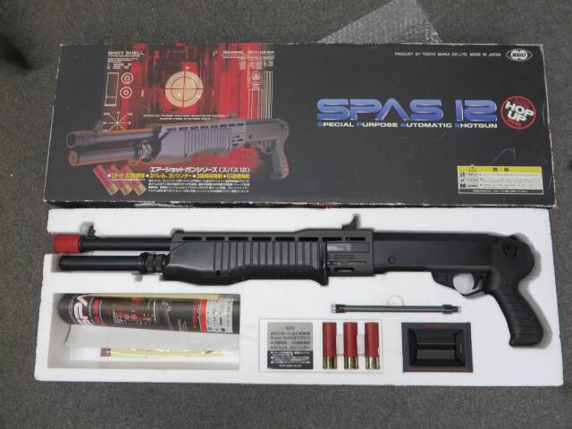 【東京マルイ】SPAS12・スパス12 シェル3発　エアーポンプアクション