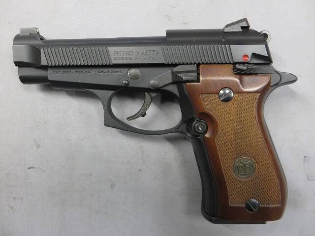 【ウエスタンアームズ】ベレッタM84FS タクティクス・木製グリップ
