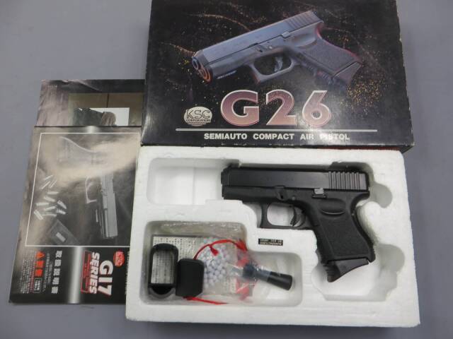KSC] グロック26 スライドHW ガスブローバック (中古)｜エアガン.jp