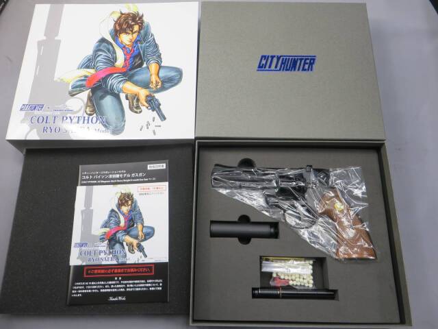 【タナカ】シティハンター　コルトパイソン 4in R-Model HW “Ryo Saeba”model