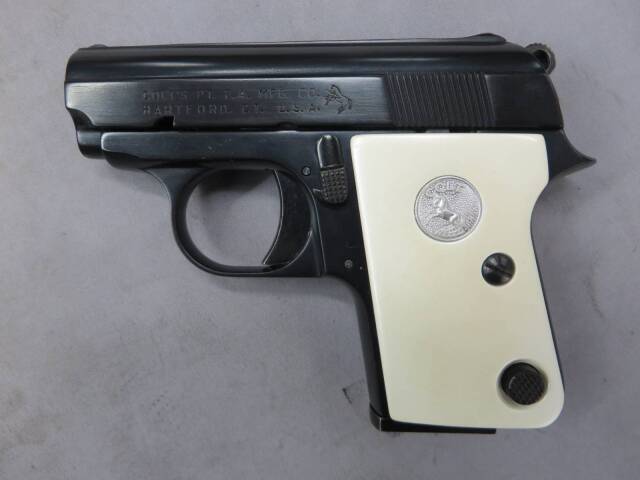 【マルシン】 コルト 25AUTO ブラック HW・ブルーイング モデルガン