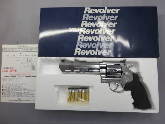 タナカ】S&W M629 PC ターゲットハンター ステンレス Ver.2 モデルガン