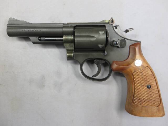 【ハートフォード】S&W M19 コンバットマグナム 4in HW ナチュラル仕様 モデルガン